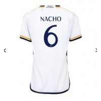 Fotballdrakt Dame Real Madrid Nacho #6 Hjemmedrakt 2023-24 Kortermet